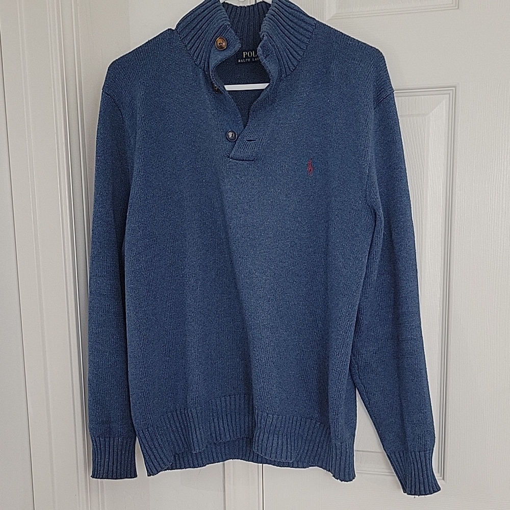 Polo by Ralph Lauren Men's Blue Sweater